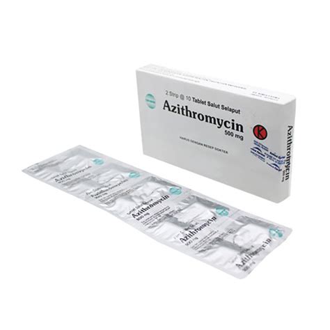 Harga Azitromisin 500 mg: Panduan Lengkap